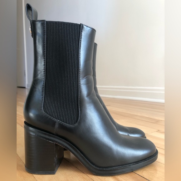 Zara leather booties - Picture 1 of 6